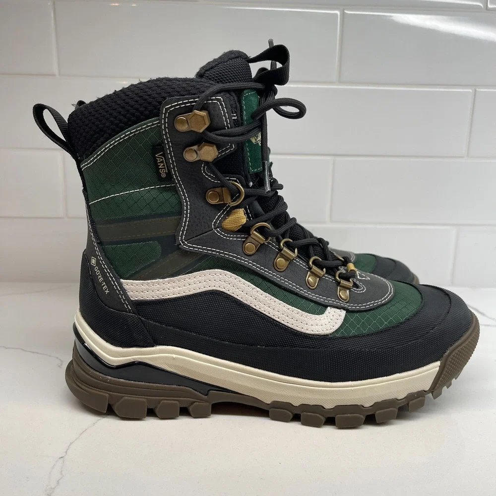 VANS Arthur Longo x Snow Kicker Boots GORE-TEX MTE-3 Mens 6.5 Womens 8 Green‎